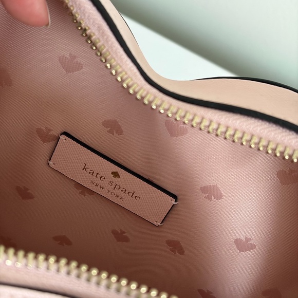 Kate Spade Blush Heart Crossbody Bag - Picture 3 of 14